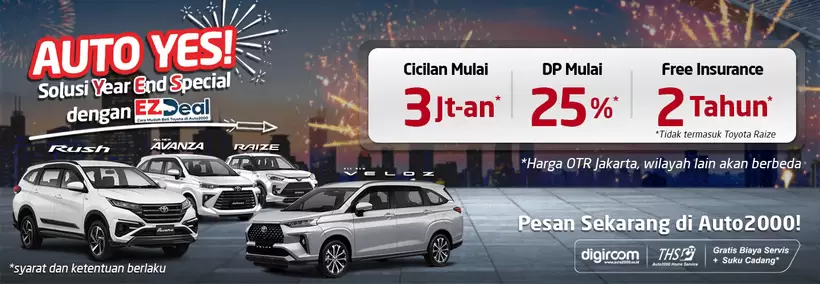 Promo Promo Toyota Akhir Tahun - Toyota Bogor 2026