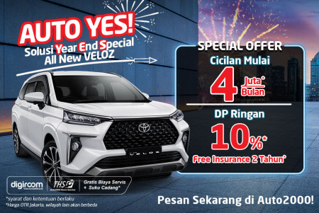Promo Toyota Veloz Akhir Tahun